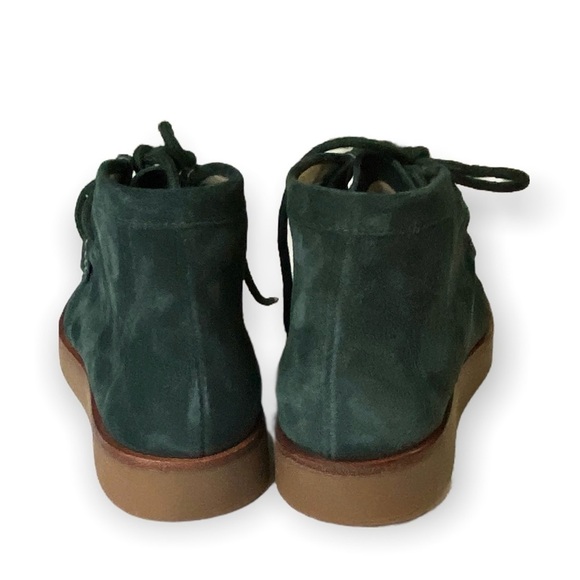The GREAT. Trooper Chukka  Boots in evergreen suede Size 6.5, New in box - Picture 7 of 16